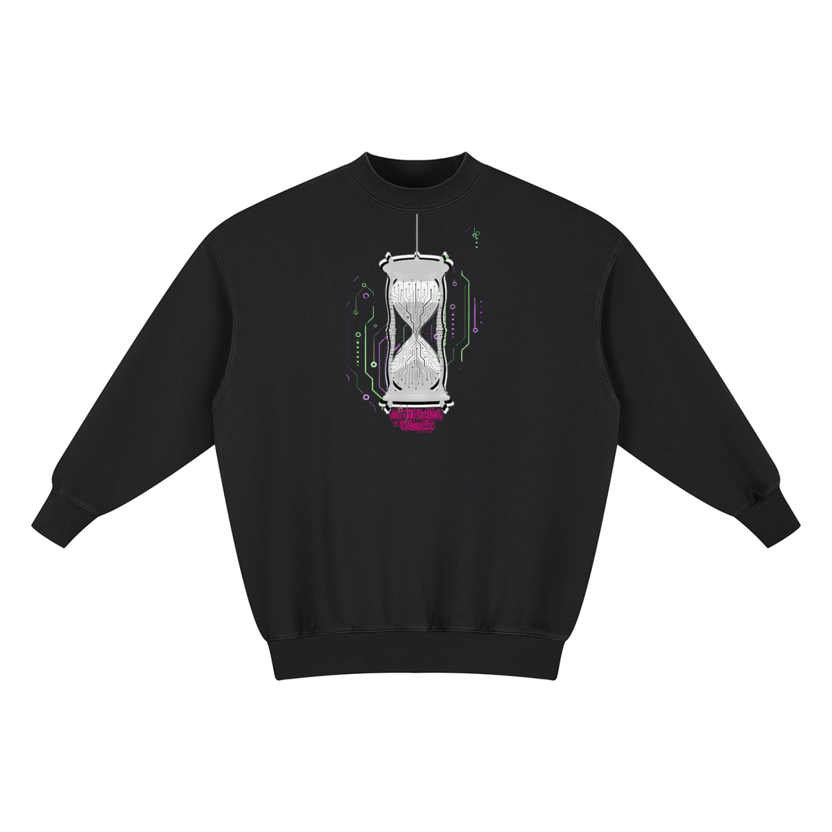 Women's Vintage Digital Pullover  Dress