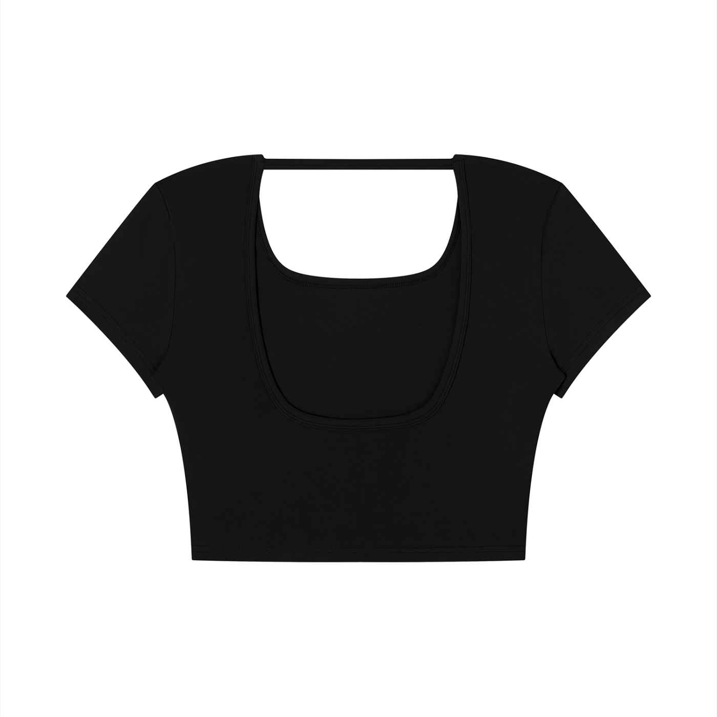 Women's Square Neck Crop T-Shirt