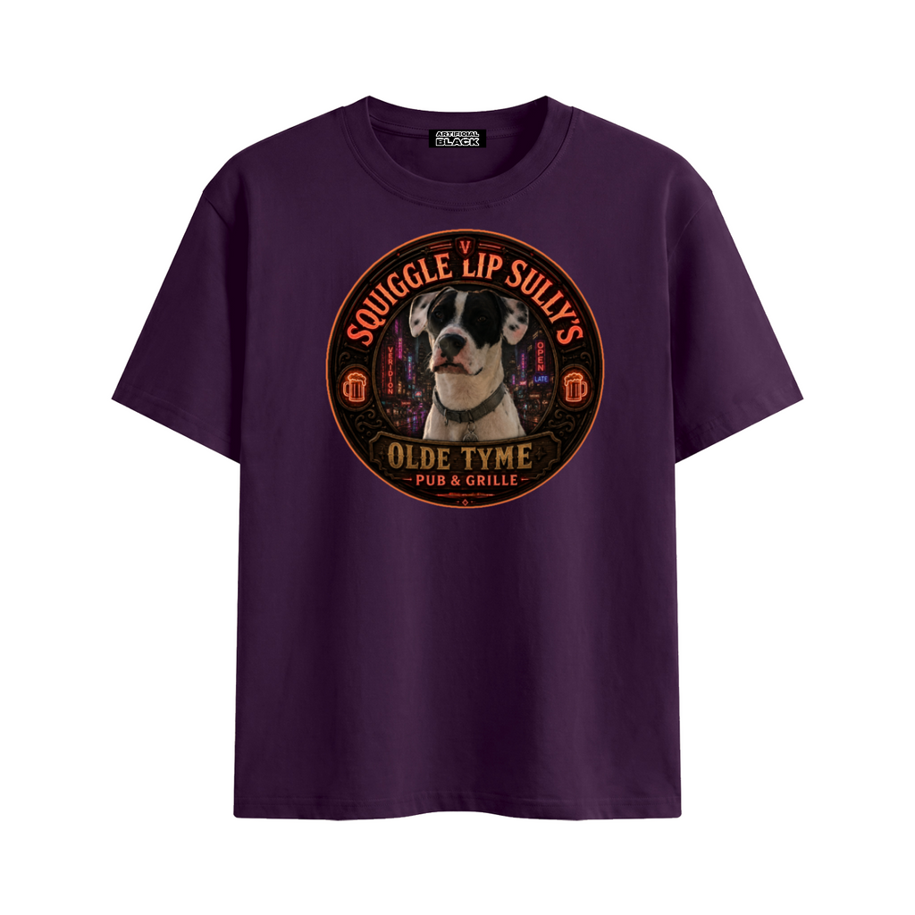 Unisex Squiggle Lip Sully's T