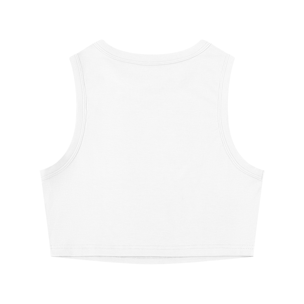 Digital Neon Crewneck Crop Tank