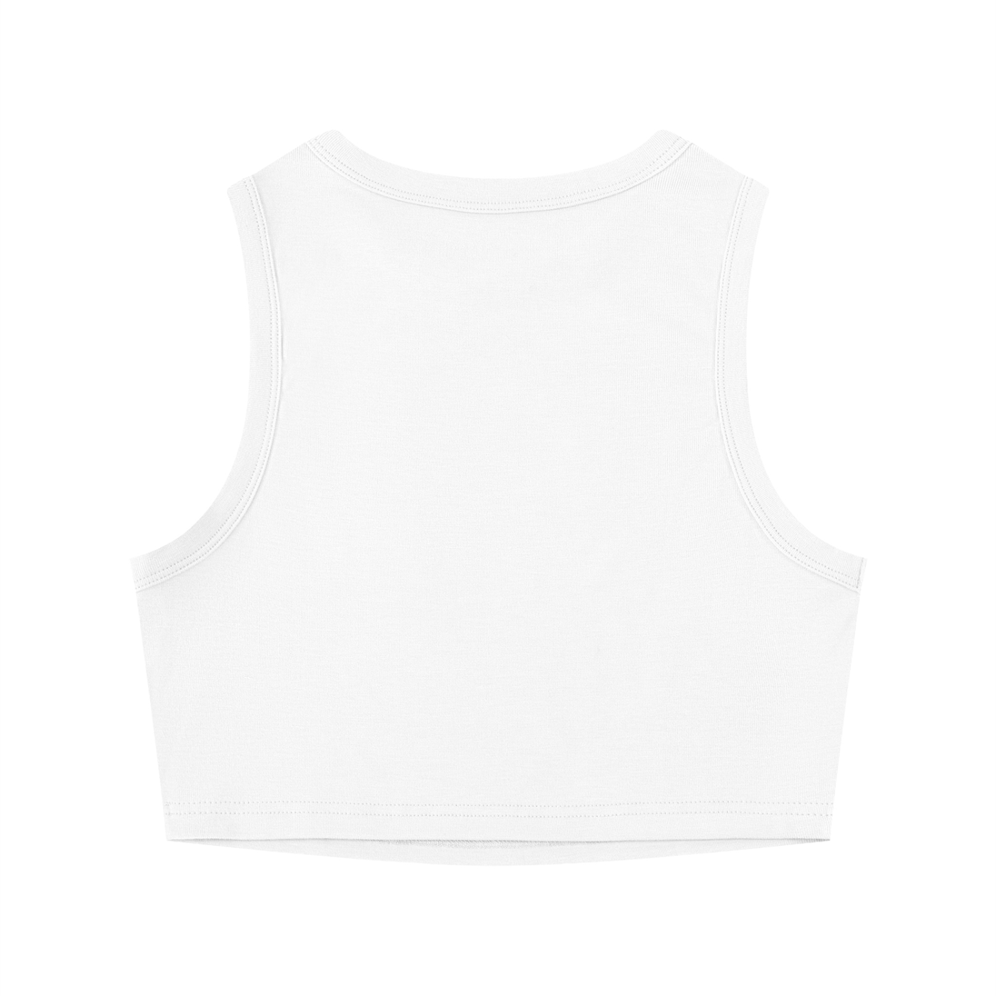 Digital Neon Crewneck Crop Tank