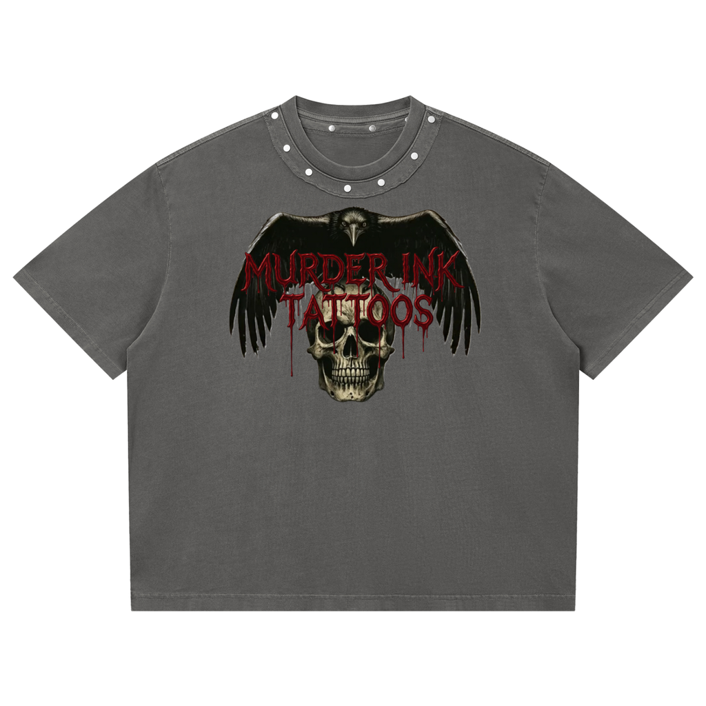 Murder Ink Studded T
