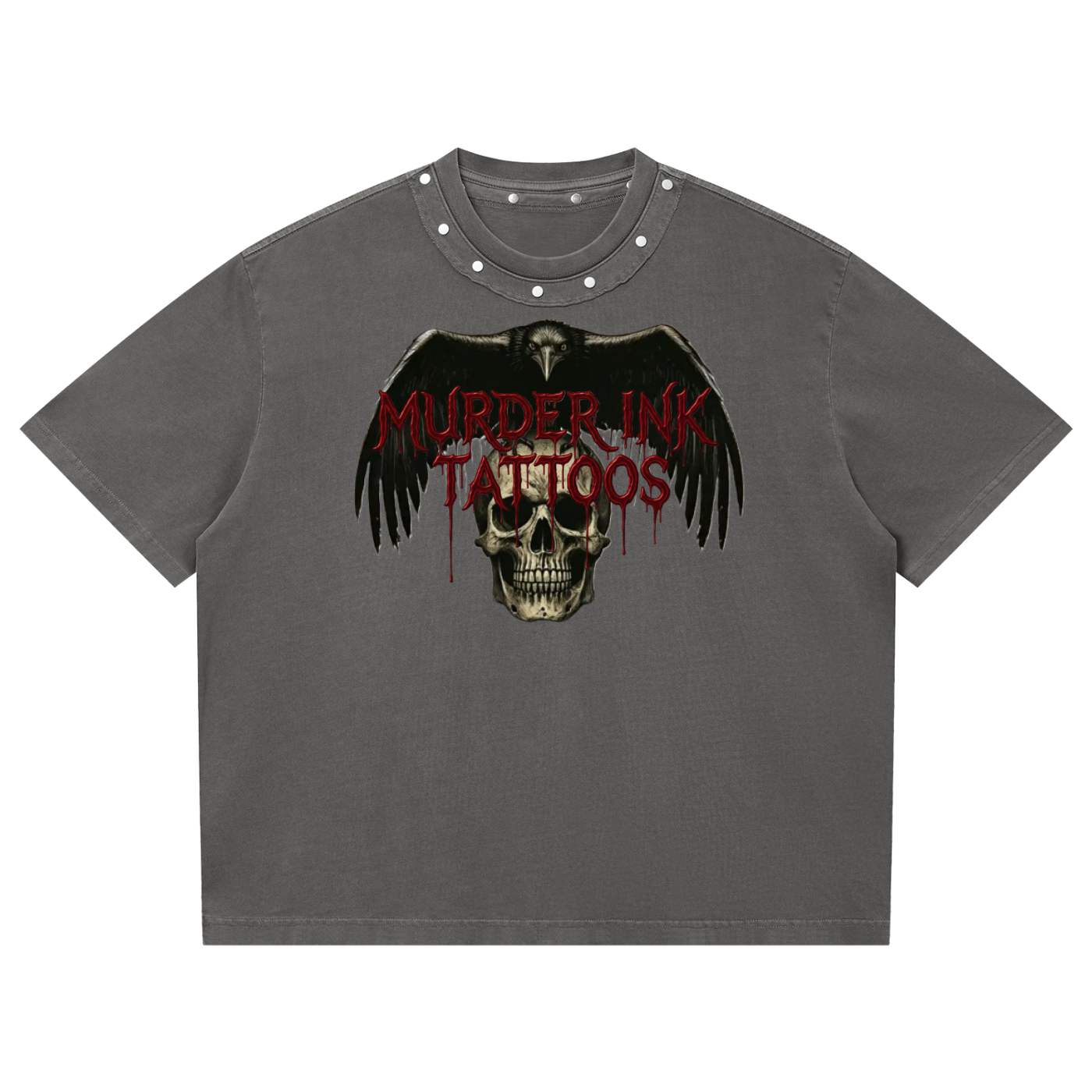 Murder Ink Studded T