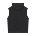 Snow Washed Sleeveless Hoodie