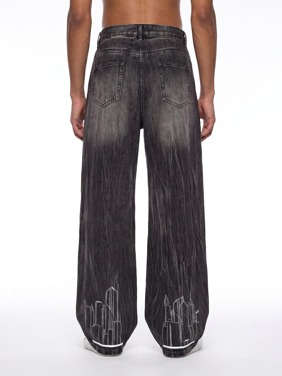 Men’s Future Vintage Veridion Wide Leg Jeans