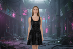"Mainframe Skater Dress"