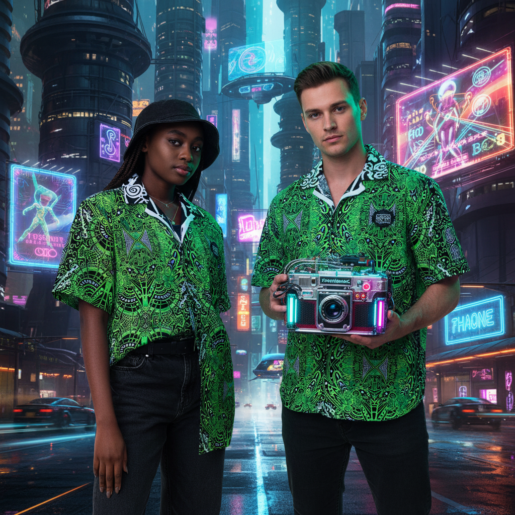 Unisex Interplanetary Tourist Button Down Shirt