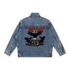 Future Vintage Murder Ink Tattoos Denim Jacket