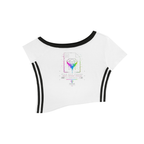 File Not Found Skewed Timeline Off-the-Shoulder T