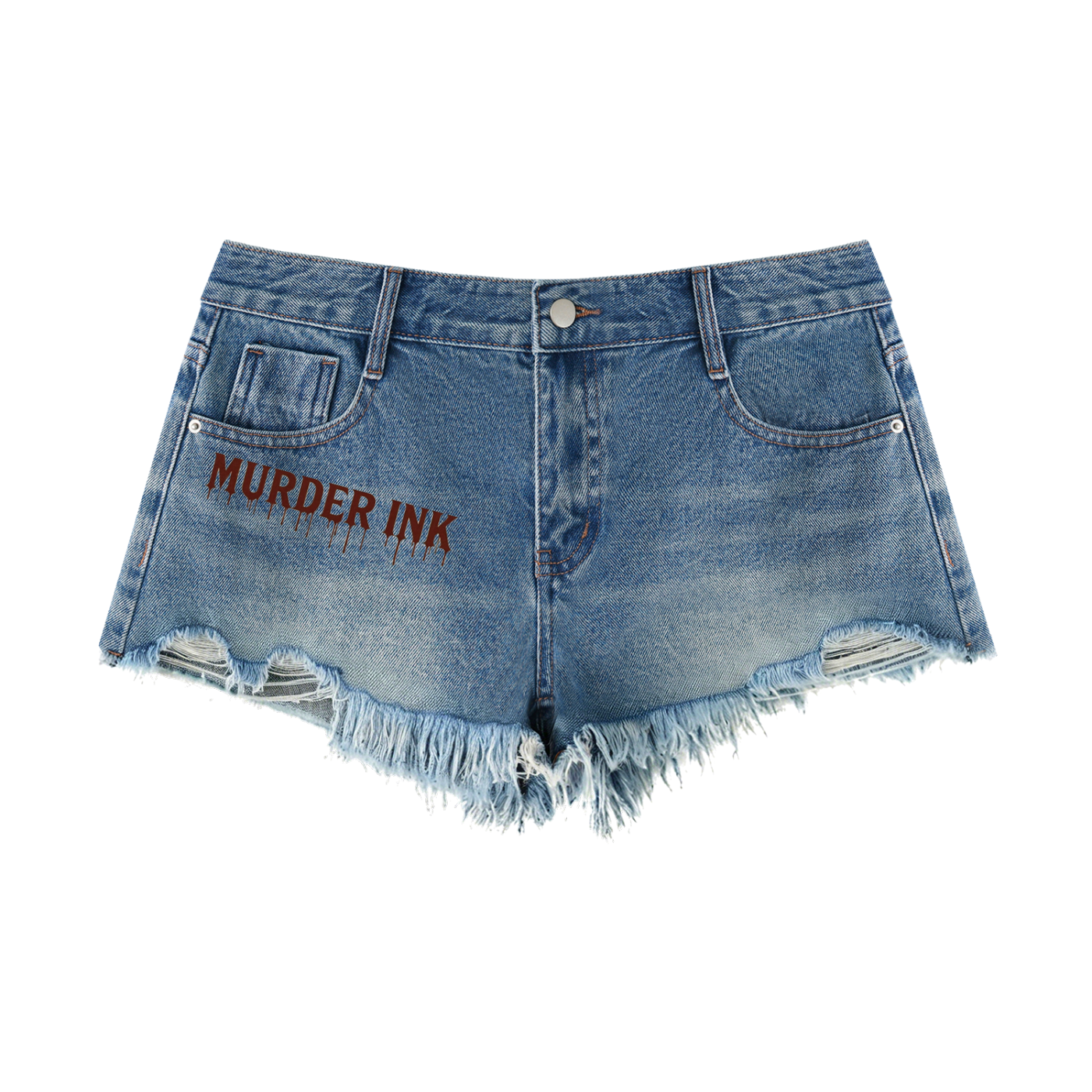 Women's Murder Ink Vintage Denim Shorts