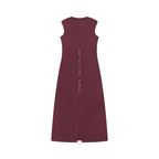 Women's Slim Sleeveless Time Vines Dress
