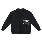 Snow Washed Sweat Cardigan