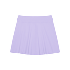 Women's A-Line Contrast Panel Slit Skirt