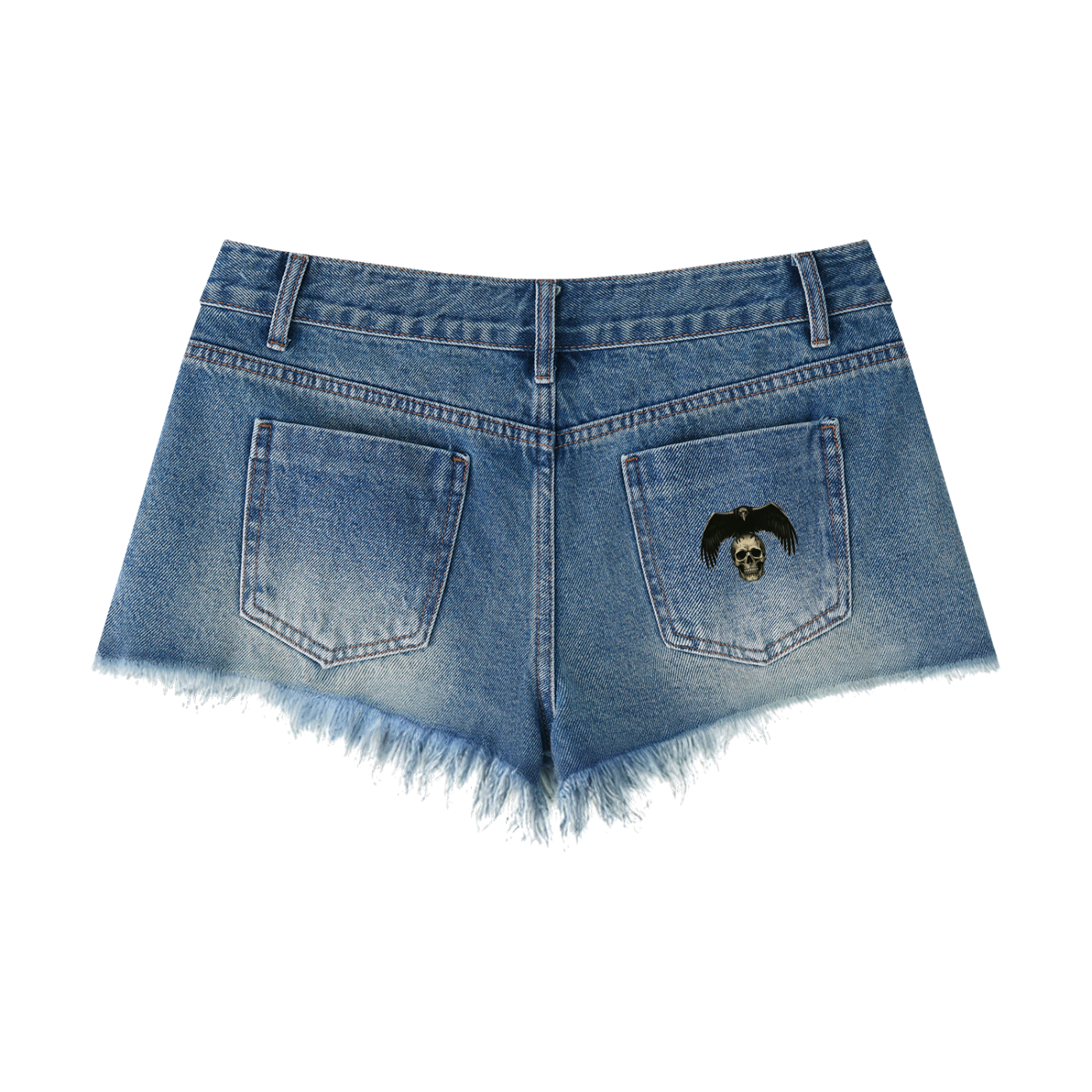 Women's Murder Ink Vintage Denim Shorts