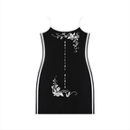 Women's Color Block Mini Dress