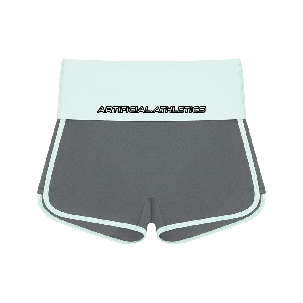 Women’s Artificial Athletics Color Block Yoga Shorts