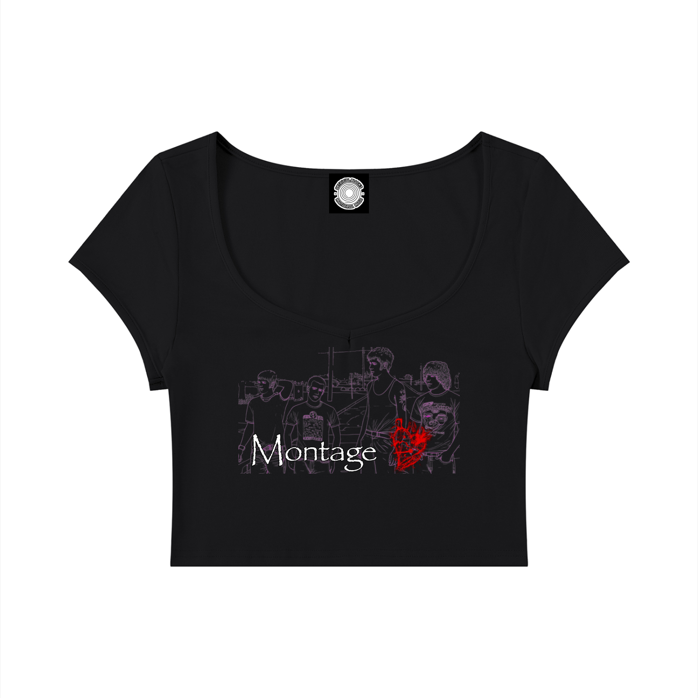 Women's Montage Music T
