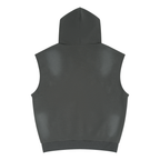 Vintage Graffiti Sun Fade Sleeveless Hoodie