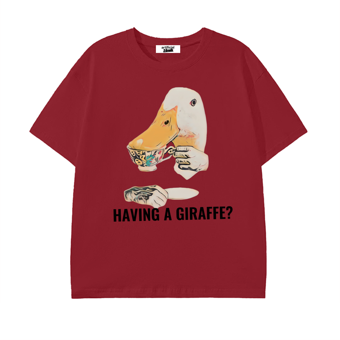 Having A GIRAFFE?"