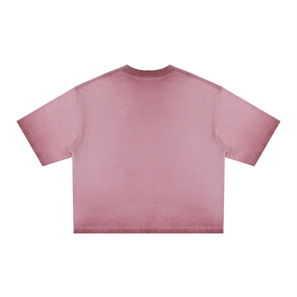 Mushroom Skyline Reverse Dyed Boxy T-Shirt