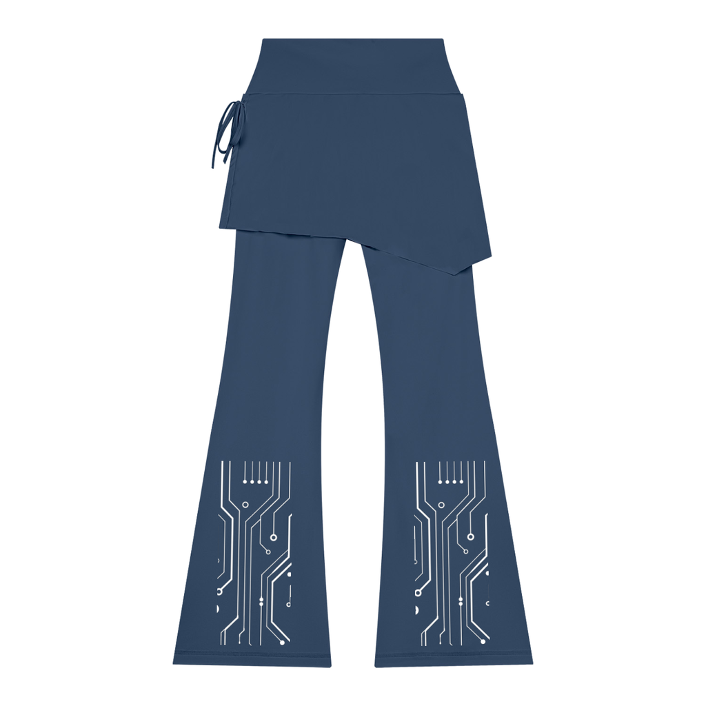 Women’s Skirted Flare Yoga Leggings