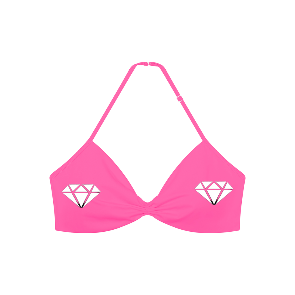 Artificial Athletics Halter-Neck Sports Bra