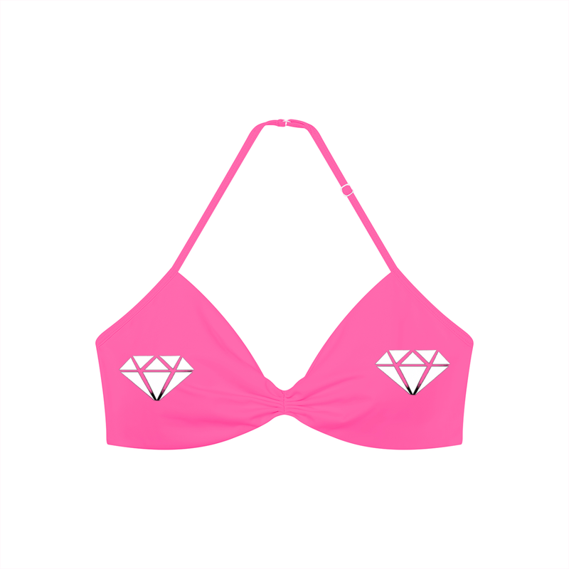 Artificial Athletics Halter-Neck Sports Bra