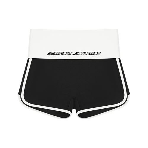 Women’s Artificial Athletics Color Block Yoga Shorts