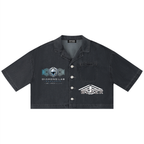 Women's Vintage Diamond Labs Research Cropped Shirt
