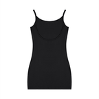 Women's Solid Tight Sleeveless Dress