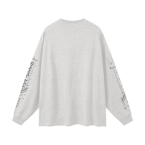 Oversized Unisex Long Sleeve T-Shirt