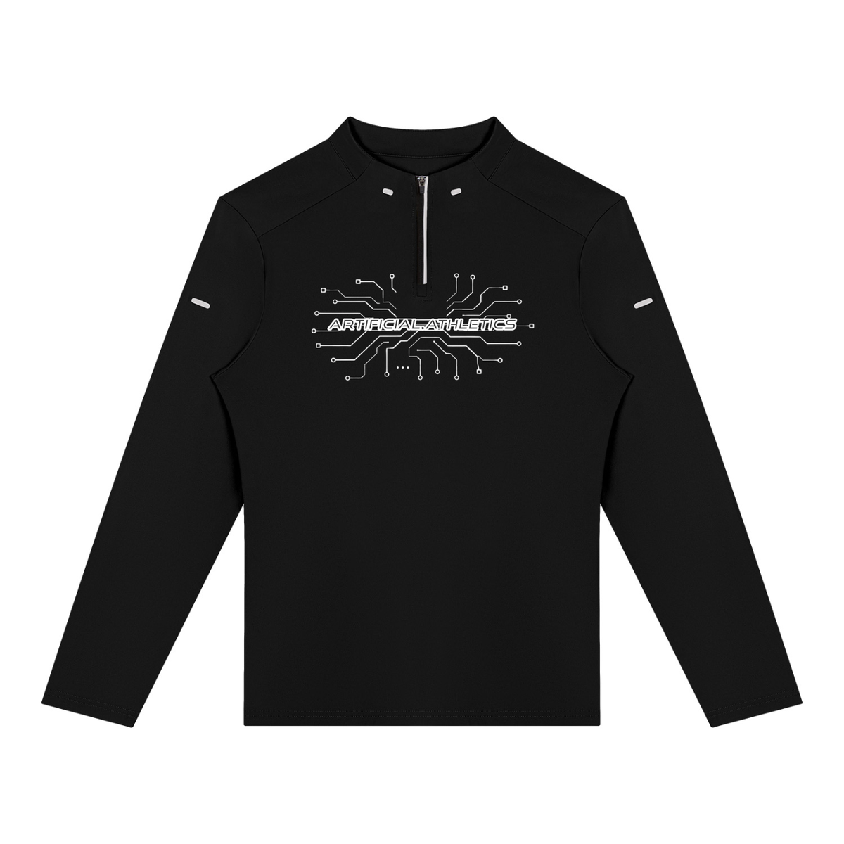 Men's Quarter-Zip Training T-Shirt - ARTIFICIAL ATHLETICS