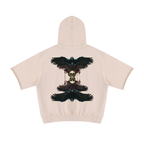 Unisex Murder Ink Tattoos Short Sleeve Hoodie