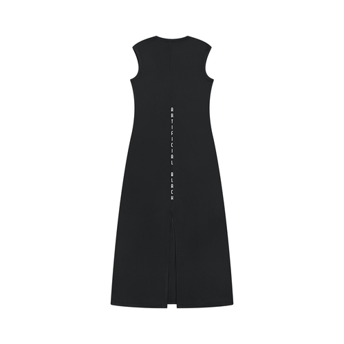 Women's Slim Sleeveless Time Vines Dress