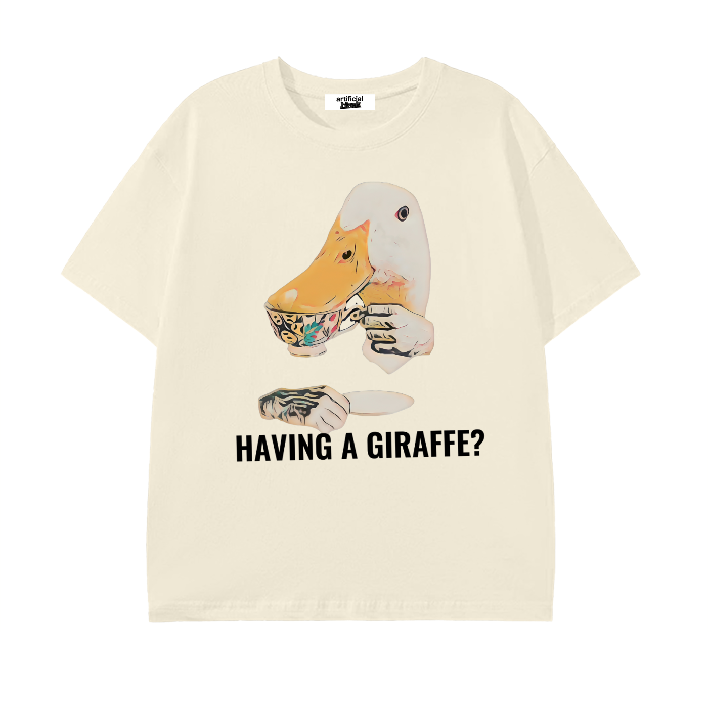 Having A GIRAFFE?"