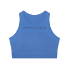 Women’s Artificial Athletics Paneled Crop Yoga Tank Top