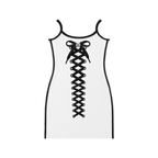 Women's Color Block Mini Dress