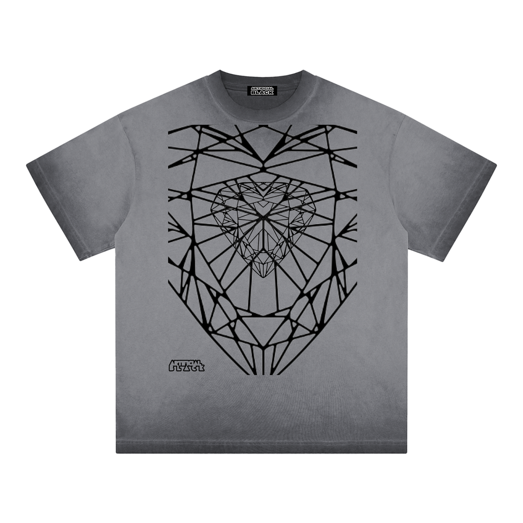 Reverse Dyed Diamond Mine Loose Cotton T