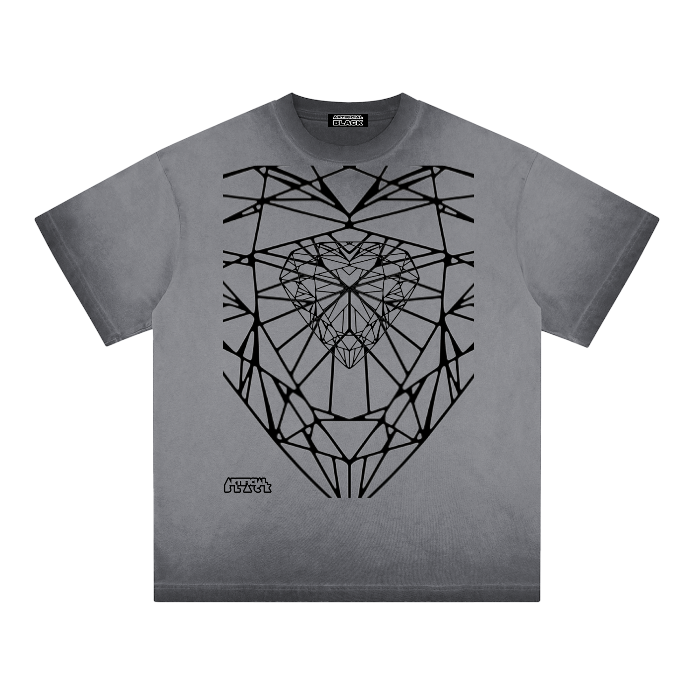 Reverse Dyed Diamond Mine Loose Cotton T