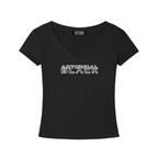 Tencel Slim Fit V-Neck T-Shirt