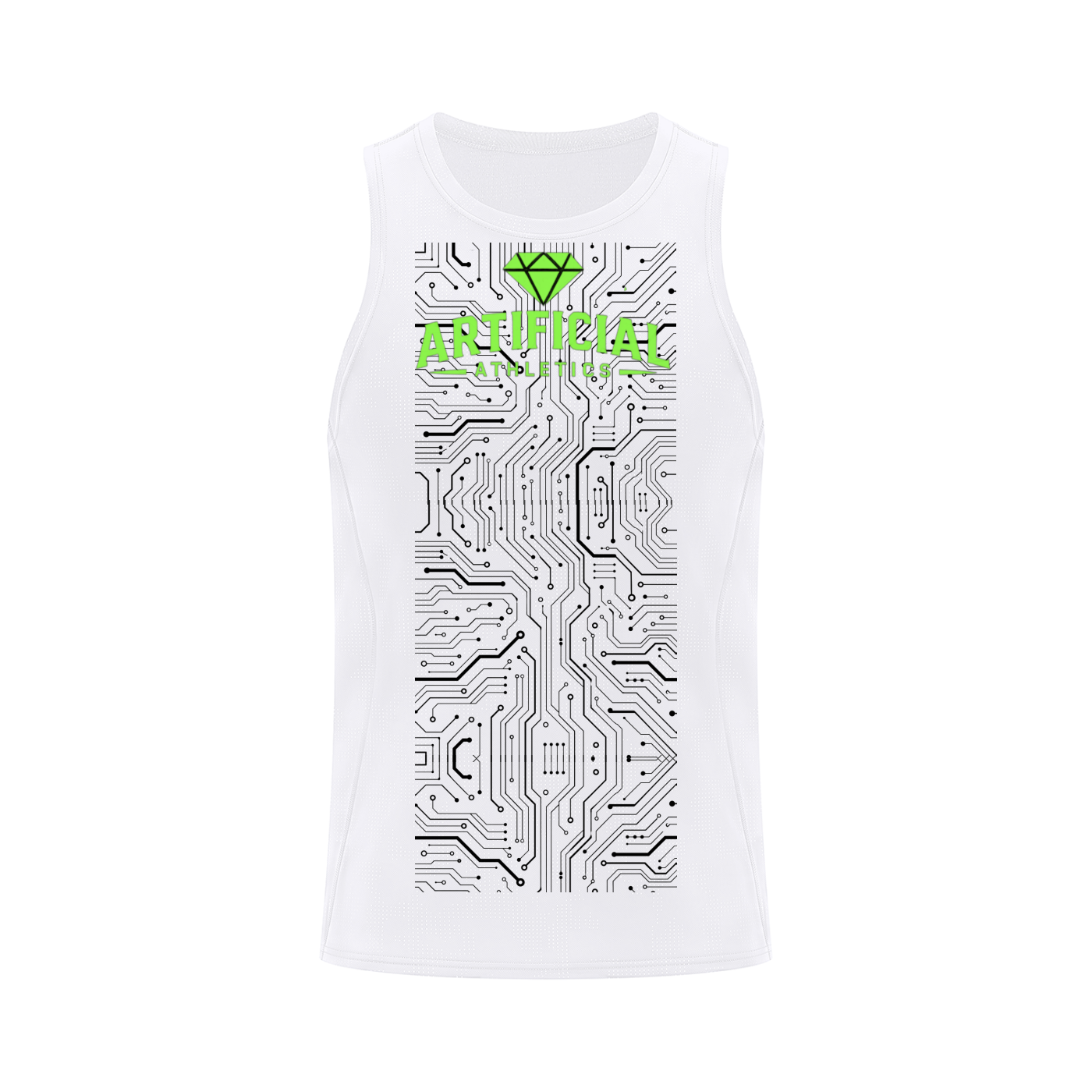 Men's Jacquard Performance Tank Top