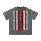 Livingmurals® Remix'd Snow Washed Oversized Cotton T