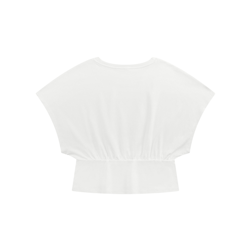 T-shirt dolman court pour femme
