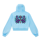 Women’s Vintage Wash Full Zip Sharkollidescope Hoodie