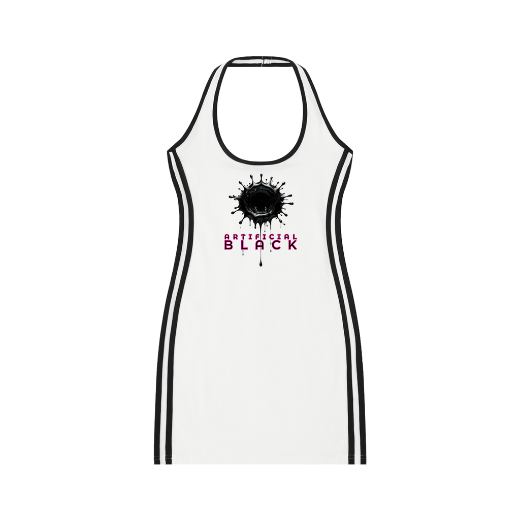 Women's Binding Tight Halter Dress