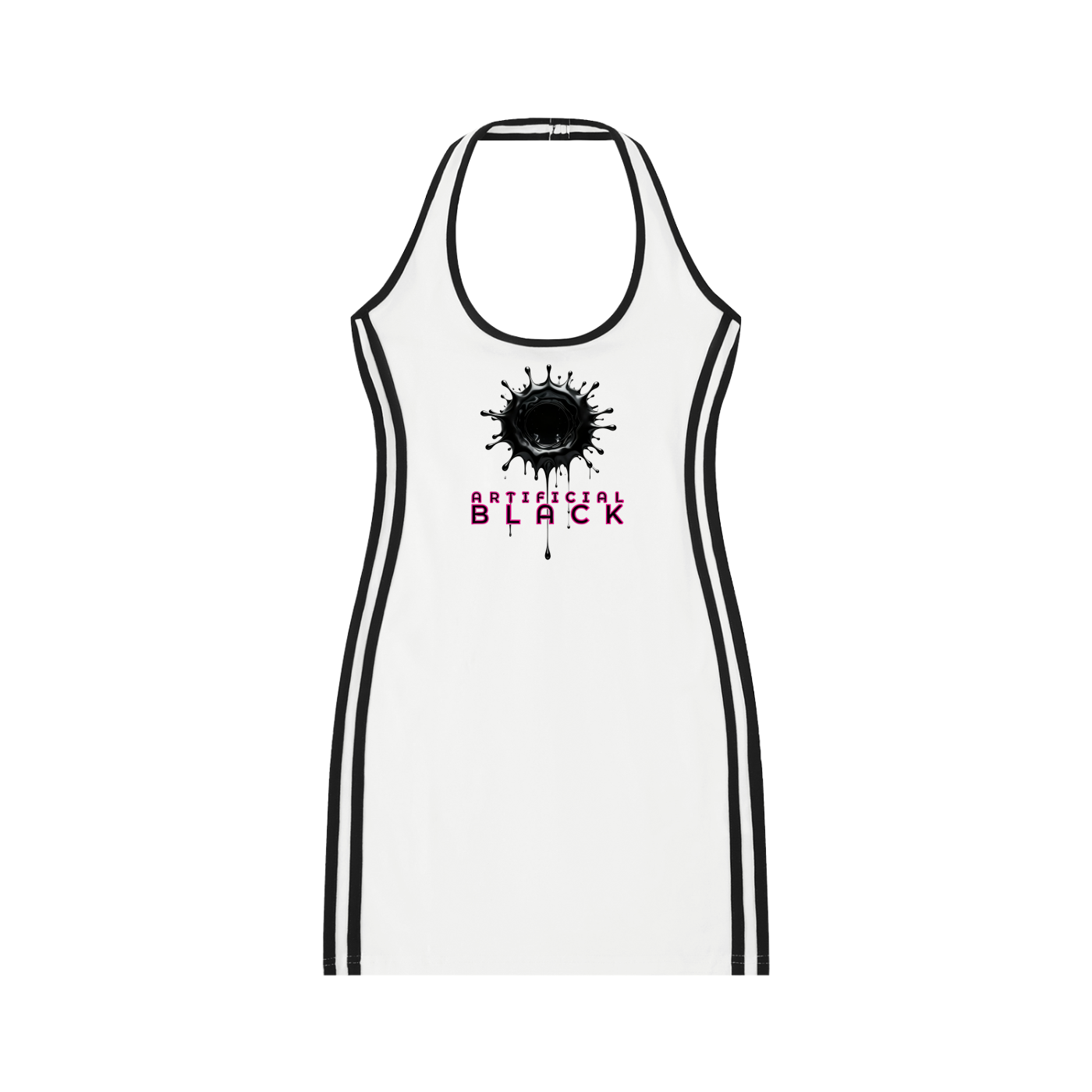 Women's Binding Tight Halter Dress