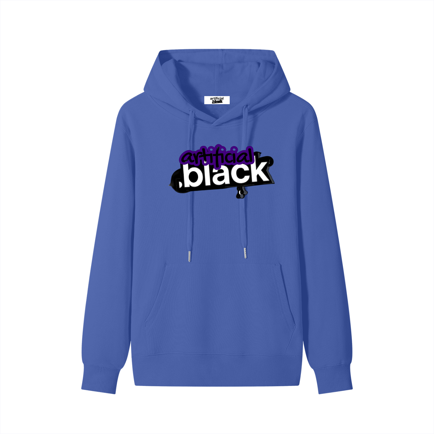 Graffiti Logo Classic Cotton Hoodie