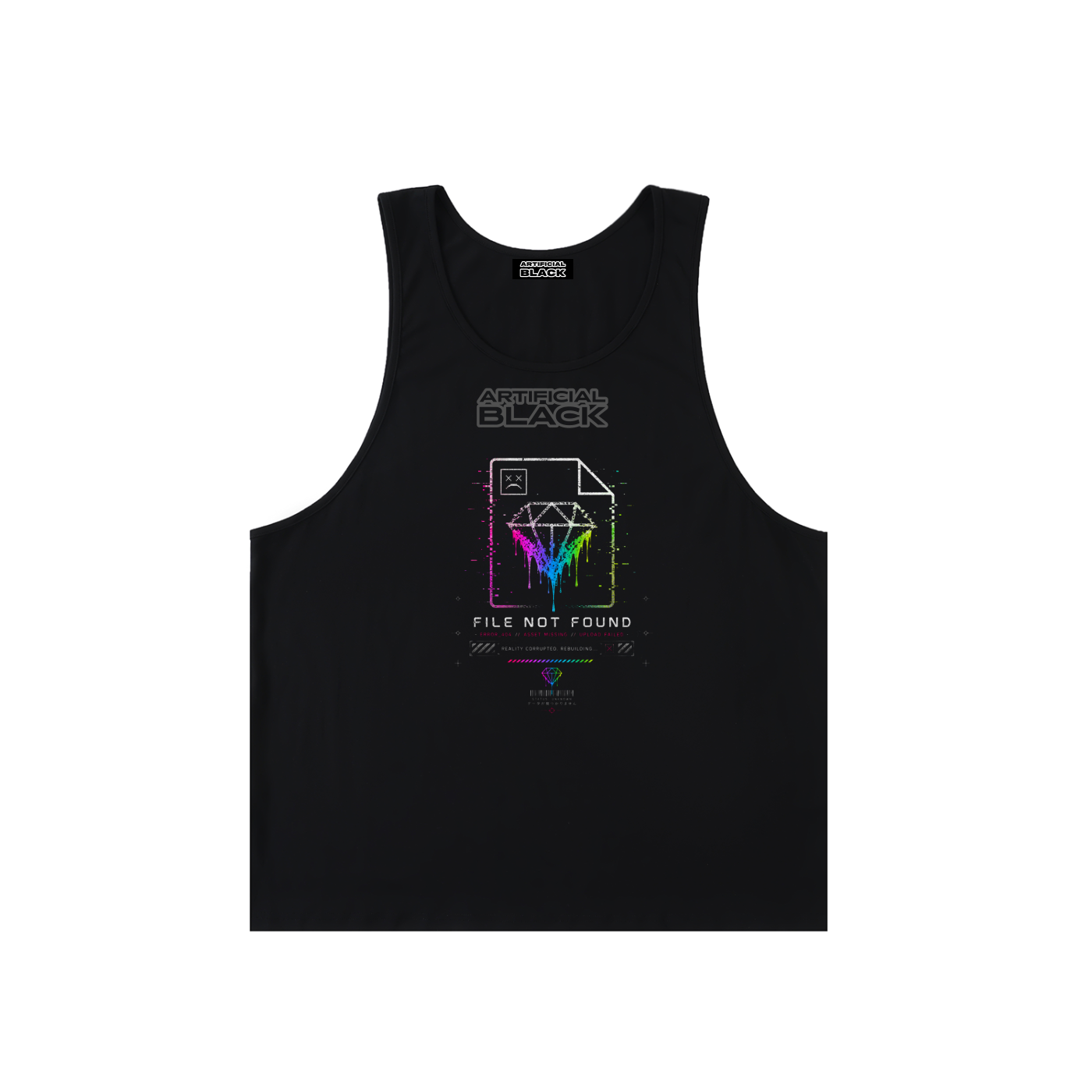 Unisex File Not Found Loose Tank