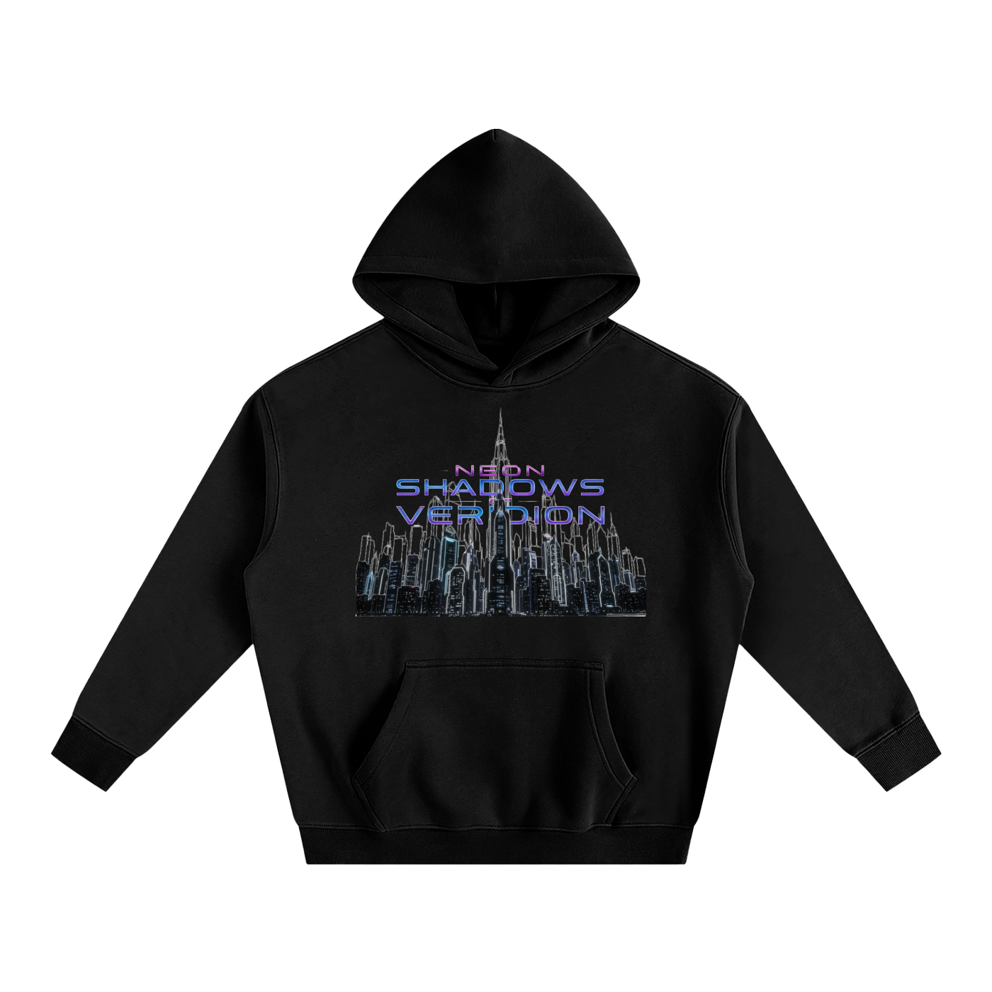 Veridion Skyline Oversize Fleeced Hoodie