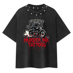 Murder Ink Studded T-Shirt